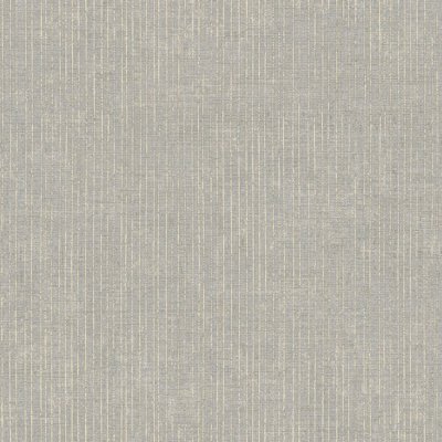 Italian Style Distressed Pinstripe Design Wallpaper Roll