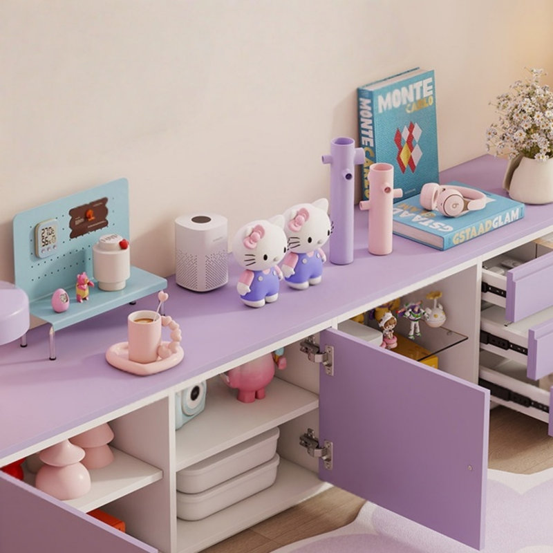Creative Purple TV Stand