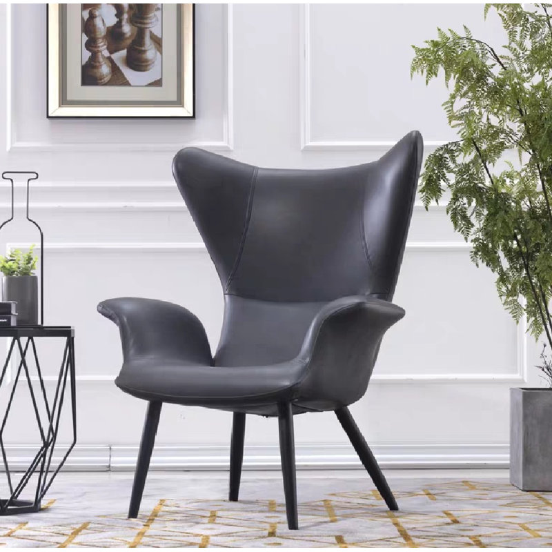 Arnwine Leather Reception Chair