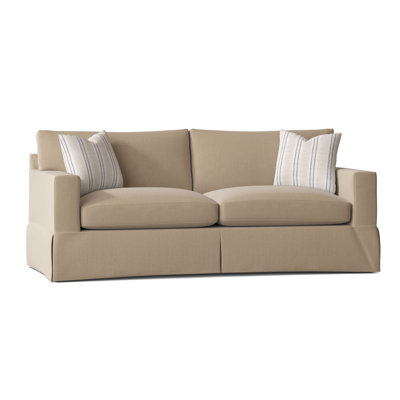 Canapé à accoudoirs carrés avec coussins réversibles 85 po McCall