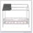 Wood House Bed With Fence-1464594758-1464594757