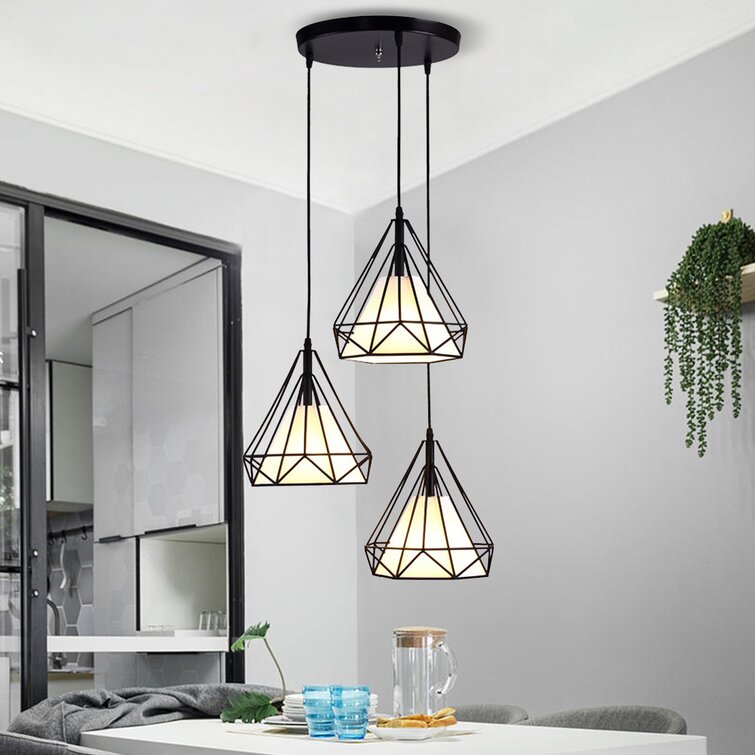 Endi 3-Light Geometric Chandelier