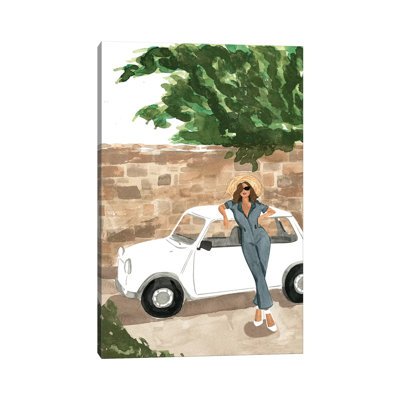 Sud de France par Sabina Fenn - peinture sur toile tendue