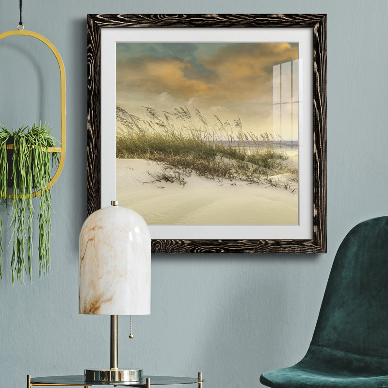 West Breeze - photographie avec cadre photo, H 31,5 po x l 31,5 po x P 1,5 po, Cadre noir