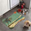 Nostalgic Island Beach - Tapis d'alimentation en forme d'os