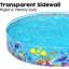 Round Kiddie Pool 46cm H x 244cm W x 244cm L