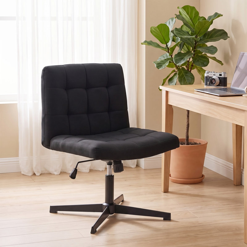 HOMCOM Linen Criss Cross Chair