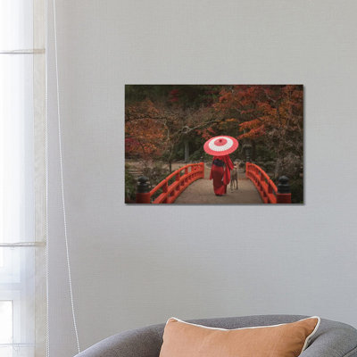 Autumn In Japan XXVI by Daniel Kordan - Wrapped Canvas Print