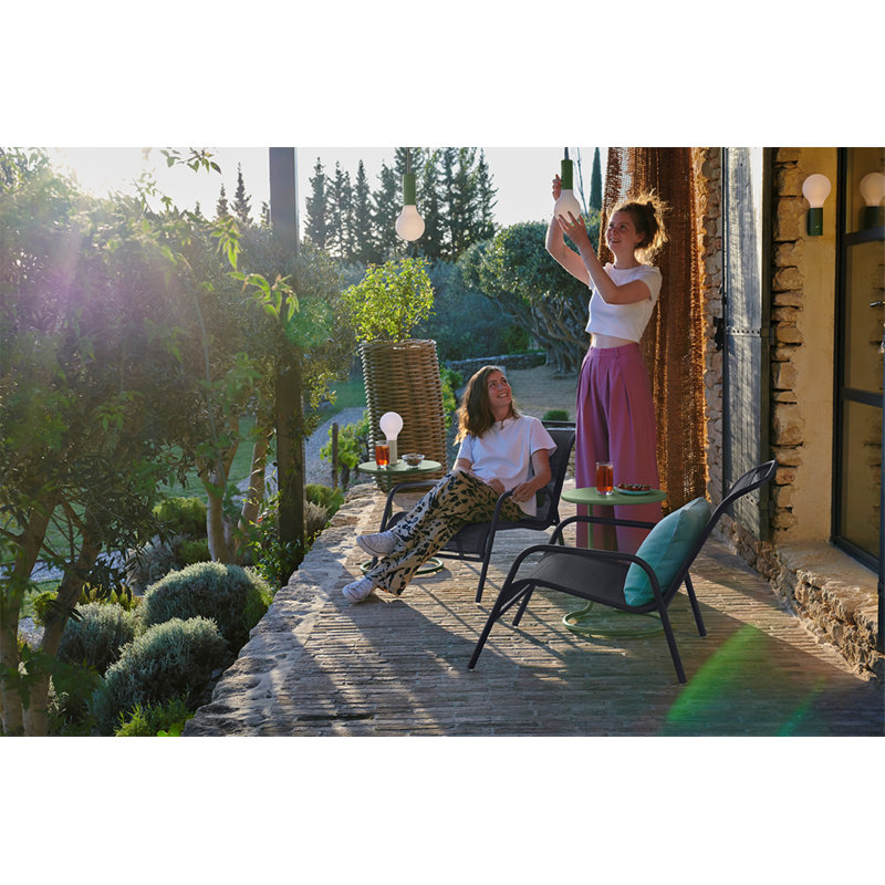 Aplo Lamp Base or Clamp, Red Ochre