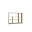 Komar 119.6cm H x 152.2cm W Standard Bookcase-418550229