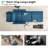  87'L 3-In-1 Convertible Chair Linen Sleeper with Adjustable Backrest and Storage Bag Set Of 2-2002382894