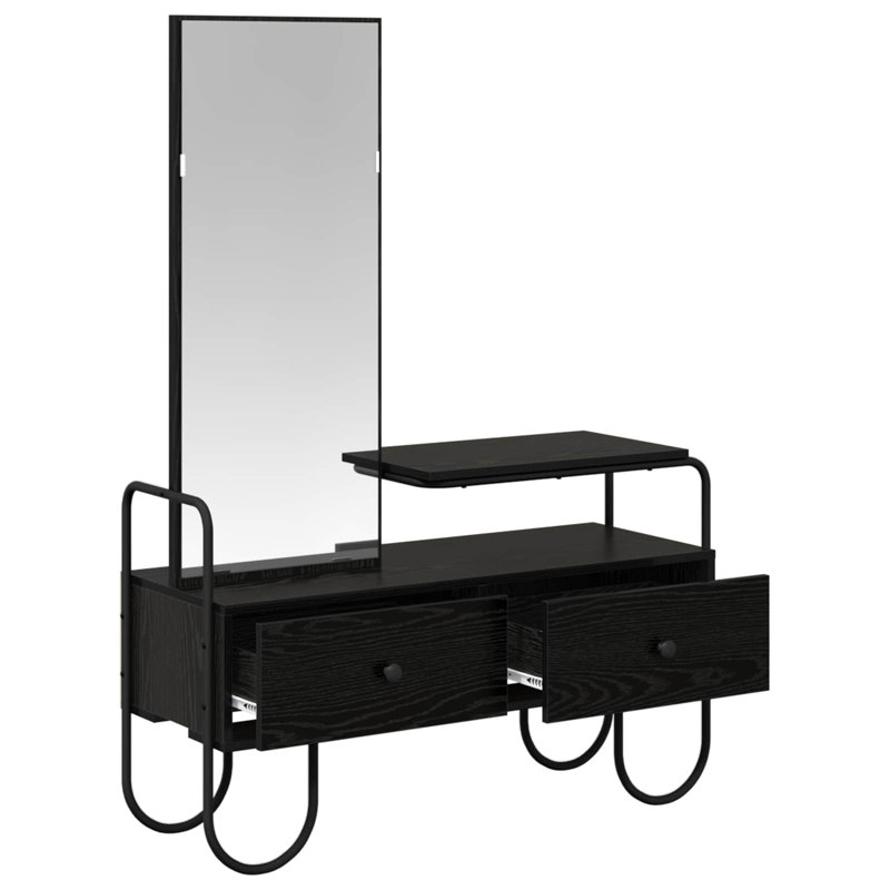 Dressing Table, Black Oak