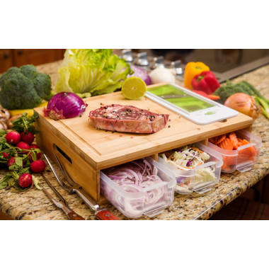 Crestone 30 X 20 Bamboo Extra Large Cutting Board - Wooden Stove Top Cover  Noodle Board