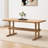 69" 6-Person Solid Wood Rectangular Dining Table-1447801727