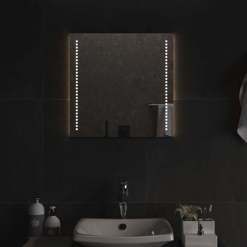 Square Mirror, 50cm H x 50cm W