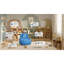 Fauteuil pour enfant Milo en mousse, fauteuil lounge rembourré en mousse moelleuse pour salle de jeux ou chambre, bleu-671680722