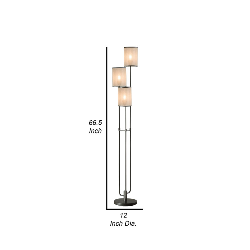 Zen Black Floor Lamp
