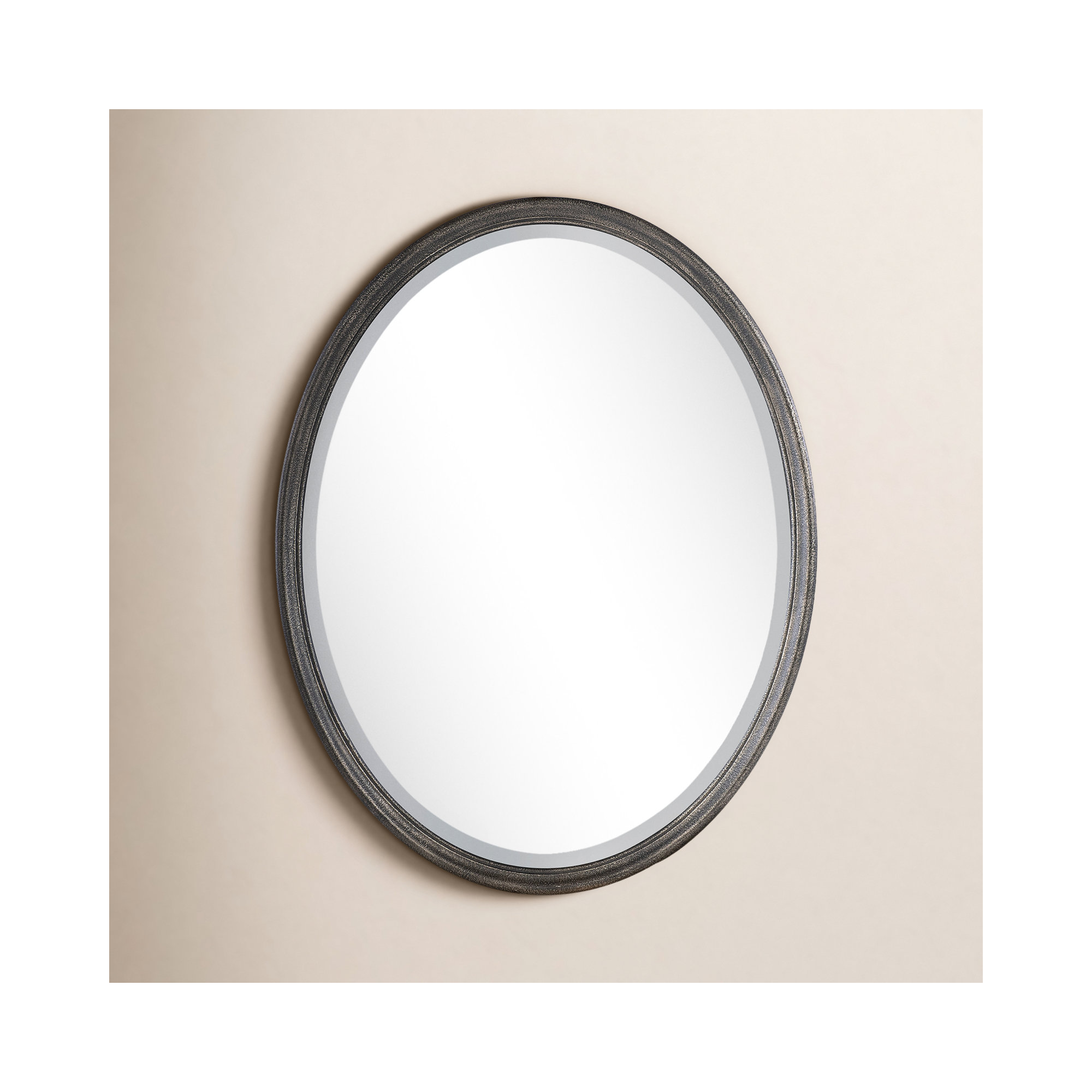 Alcy Oval Mirror, Molasses