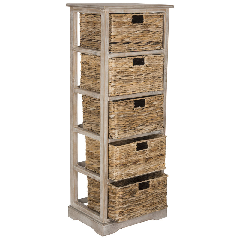 Painswick Solid Wood Accent Chest, White Washed