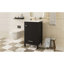 Meuble-lavabo compact de 20 pouces avec rangement intelligent, tiroir à fermeture en douceur et porte à double couche pour un rangement optimal Poignée élégante, mécanisme, petite organisation de tiroir-1752083458