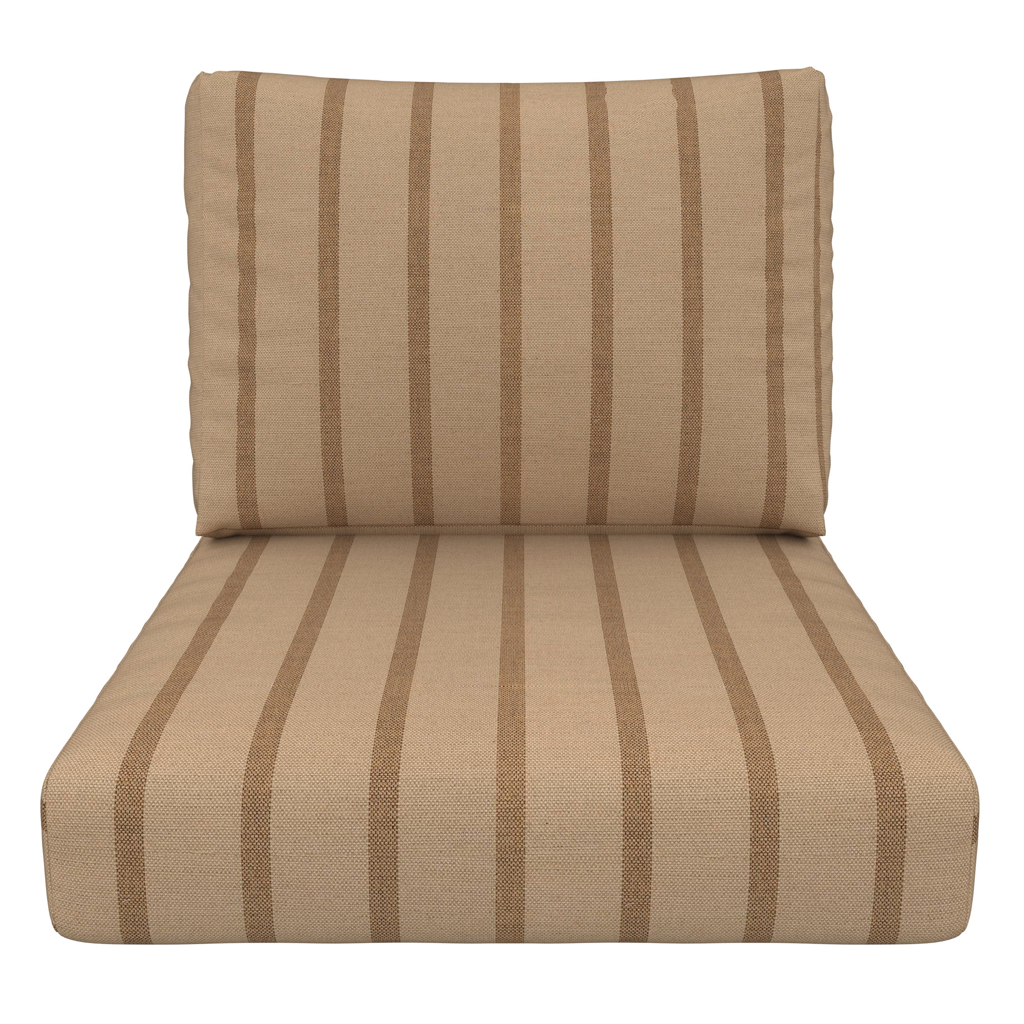 Lani Sunbrella Outdoor Lounge Chair Cushion, Unwind Driftwood
