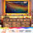 55" Wide 10 Drawers Dresser For Bedroom With 2-Tier Open Shelves, Long Dresser With Led Light And Power Outlets-965415678