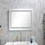 Miroir de salle de bain polyvalent à DEL avec fonctions avancées pour une expérience de salle de bain idéale-578337282