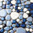 Sliced Porcelain Pebbles / Rocks Wall & Floor Tile-93676211