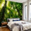 Papier peint adhésif auto-adhésif moderne pour la chambre à coucher L 69 po x l 96 po Peel and Stick
