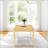 Farmhouse Style Solid Wood Dining Table