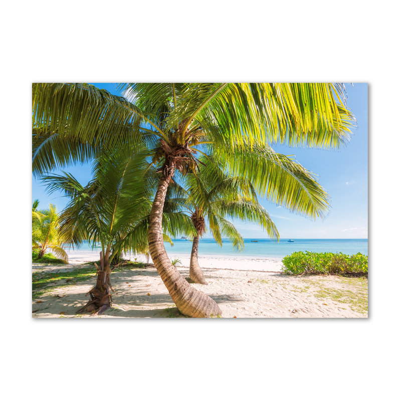Tropical Beach - Wrapped Canvas Print