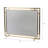 Gatsby Mesh Fireplace Screen - Single Panel, Steel Frame-91366771