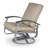 Askar Swivel Powder Coated Aluminum Outdoor Lounge Chair-19643685-19643669-19643682