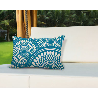 Housse et insert de coussin rectangulaire d'extérieur Penn