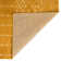 Lazaro Geometric Machine Made Power Loom Polypropylene Area Rug in Yellow