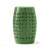 12" Outdoor All-Weather Weatherproof Garden Accent Stool End Table - Green-365975111