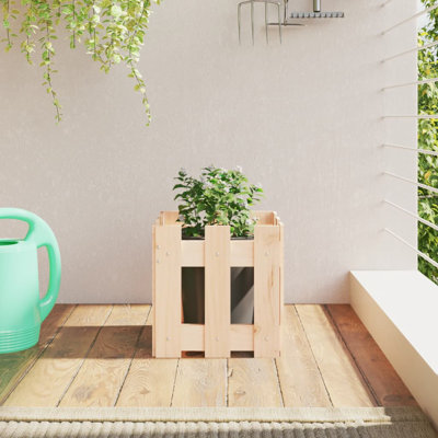 Nabeela Wood Planter Box
