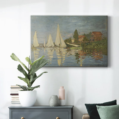 Rétro nautique - Lxxxvi sur toile