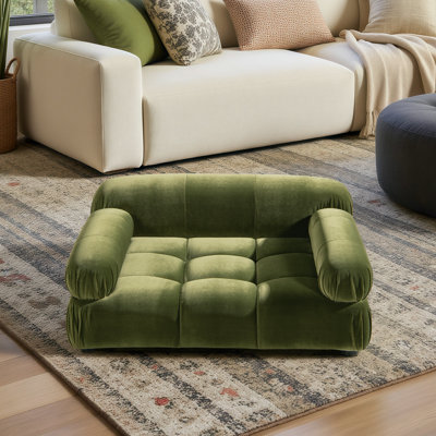 Lit pour animal de compagnie rembourré Marcel, petit ou moyen pour chien ou chat