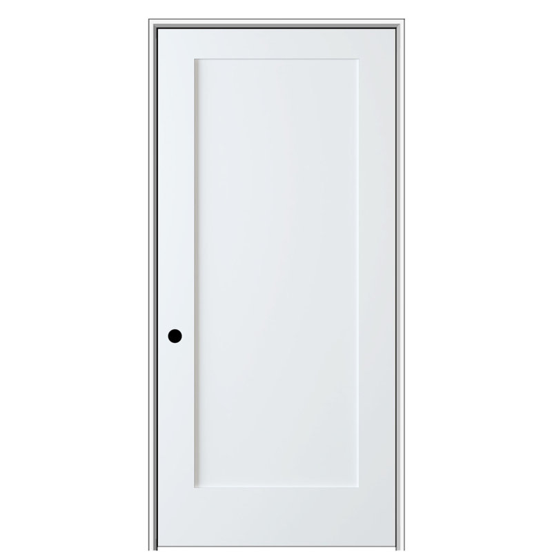Interior 1-Panel Shaker Primed Door, 36" x 81.75"