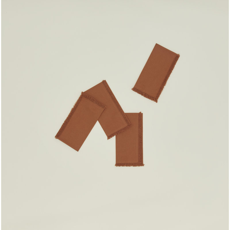 Serviettes de table Essential, Terracotta