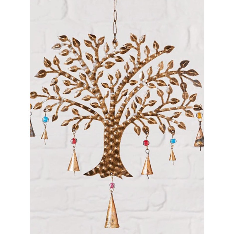 Breseis Metal Tree Of Life Wind Chime
