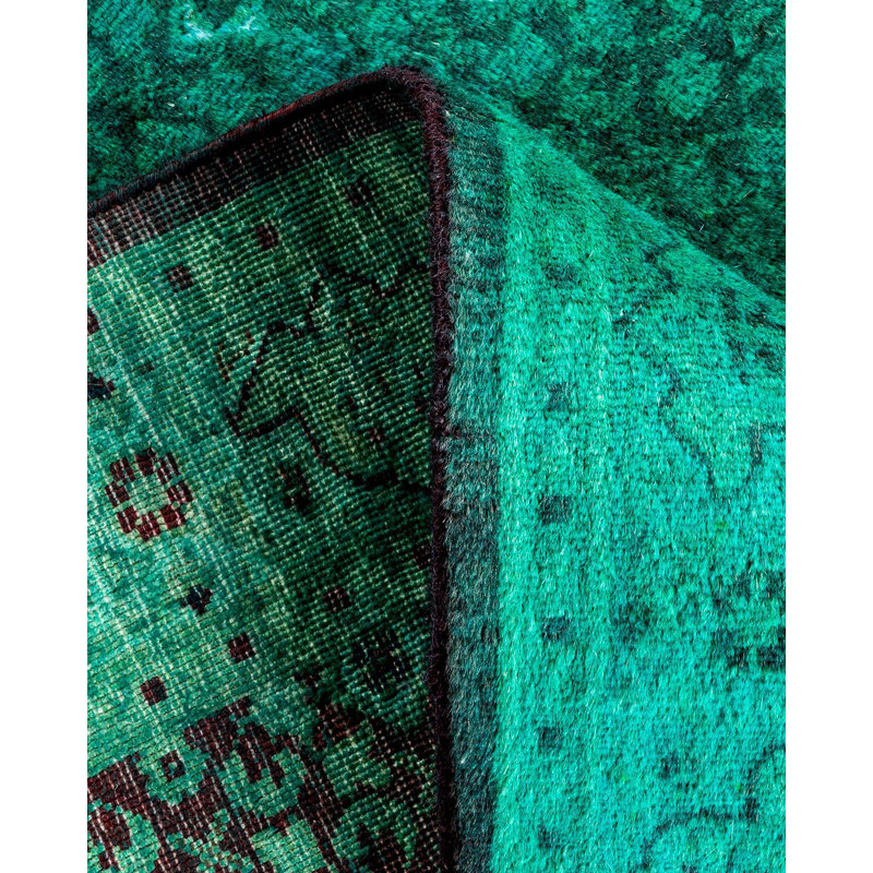 Fine Vibrance One-of-a-Kind 3' 2" X 5' 3" Hand Knotted Area Rug