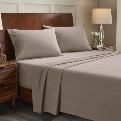 Ensemble de draps 100% flanelle de coton Blue Nile Mills