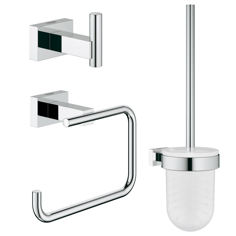 Essentials 3 Piece Bathroom Hardware Set