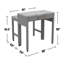 Table Table de chevet en faux marbre