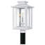 Tête de lanterne câblée à 1 lumière Armonk White Lustre 19,25 po