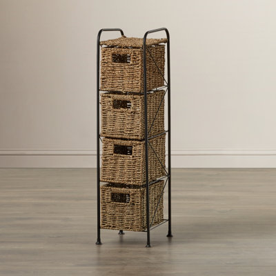 Jaylan Solid Wood 20cm W 4 - Drawer Chest of Drawers
