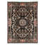High-Quality Hand-Knotted Black Area Rug