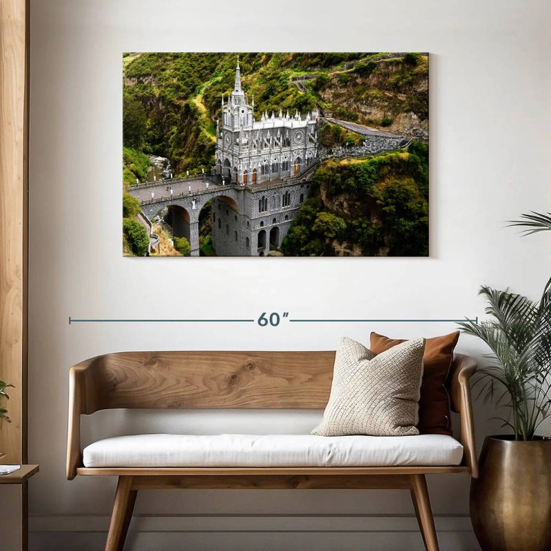 Lilie Las Lajas Shrine, 30" H x 45" W